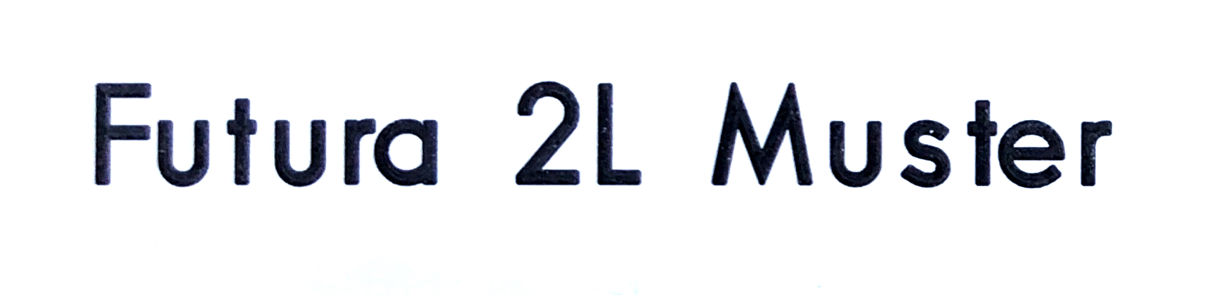 Futura-weissis7u9oweFZULS Klingelschild / Türschild / Namensschild 66x16mm
