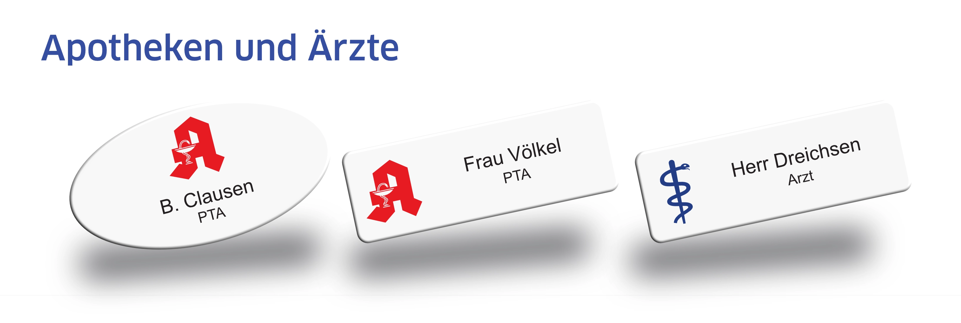 Gravierte Namensschilder Gravierte Namensschilder