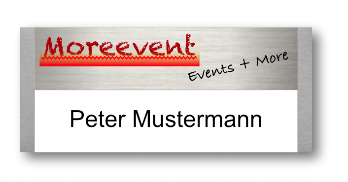 Namensschild-Aluxive-30-Flex-silber-gebuerstet