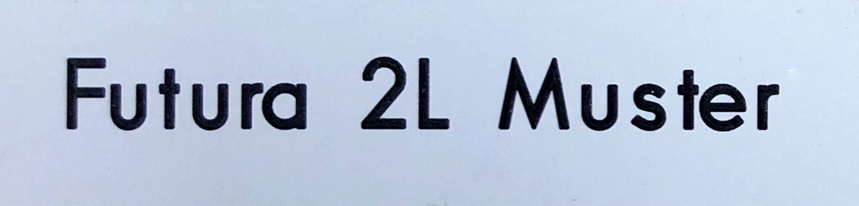 Futura-weiss