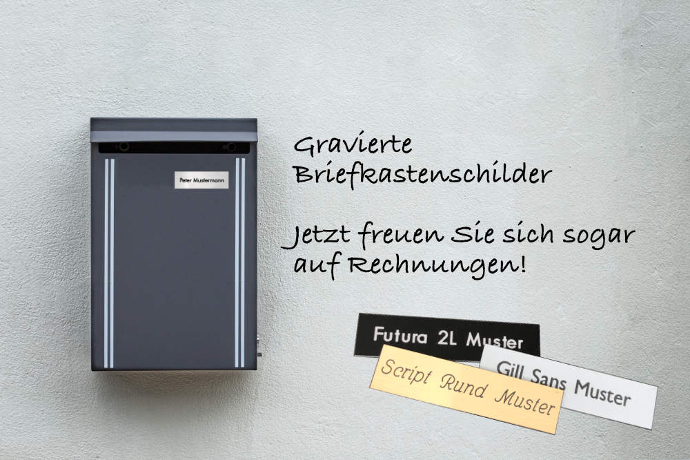 Briefkastenschilder