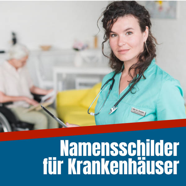 Clinics - Name badges for clinic and hospital staff Clinics - Name badges for clinic and hospital staff