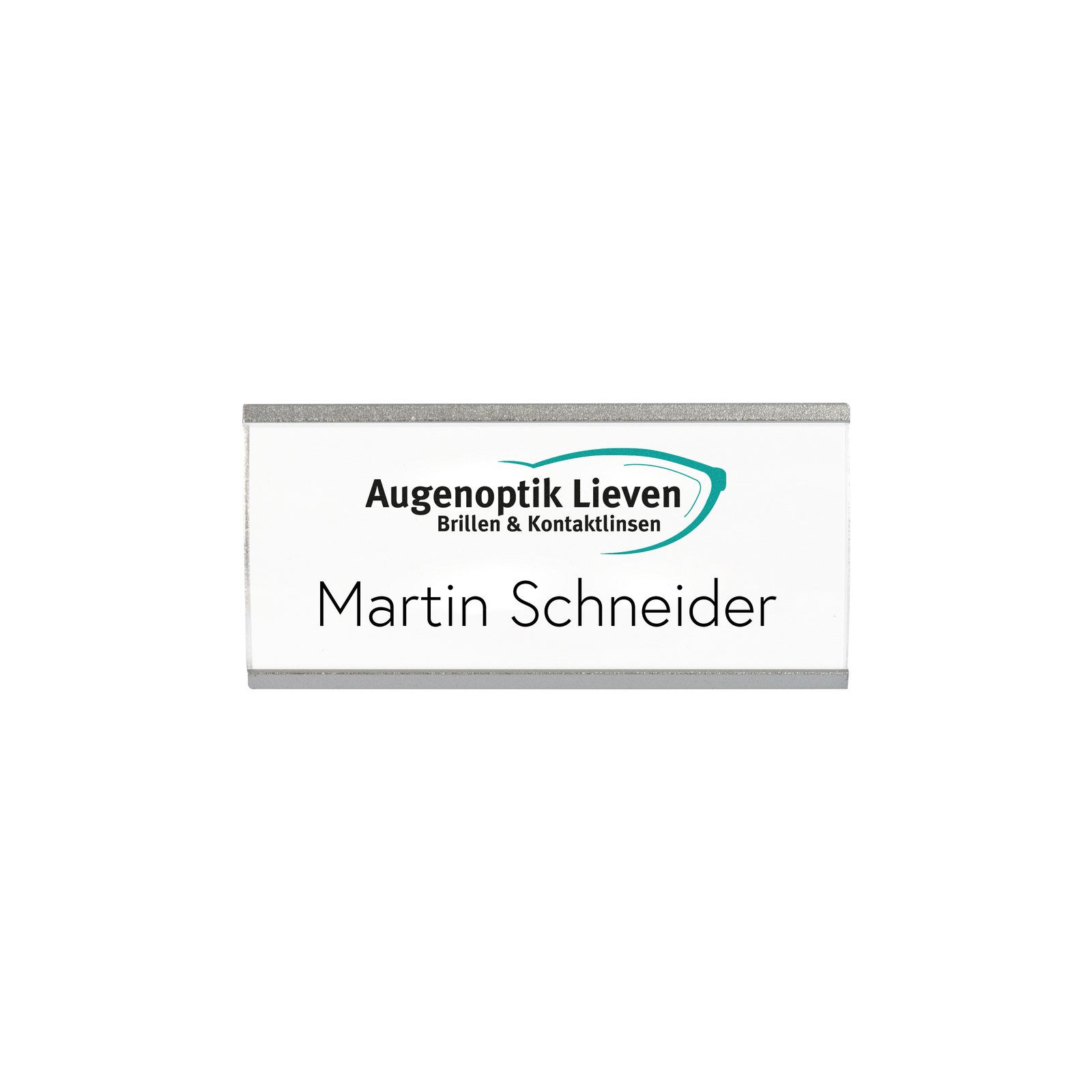 M-25-086-31_1580112689 Aluminium Profil Namensschild, 72x32mm (M25)