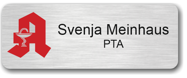 Apotheke-Namensschild